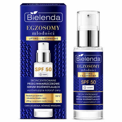 Sérum anti-rides BIELENDA EGZOSOMY - SPF50 - 30ML