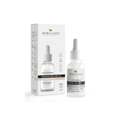 Sérum BIOBALANCE CAFFEINE 5% 30ML - Prix Tunisie | Arkan.tn