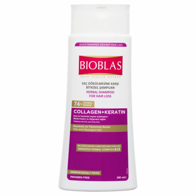Bioblas Shampoing Collagen + Kératine - Prix... | Arkan.tn