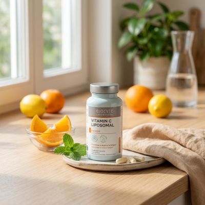 BIOCYTE Vitamine C Liposomale Tonus & Vitalité 30 Comprimés