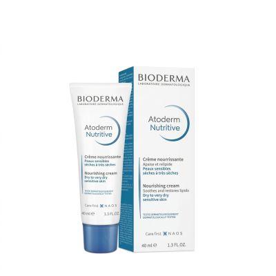 Bioderma Atoderm Nutritive Visage 40ml Crème Hydratante