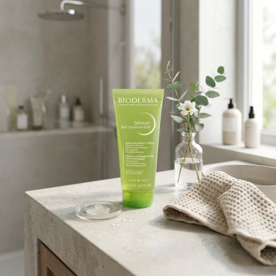 BIODERMA Sébium Gel Moussant Actif Nettoyant 200ml