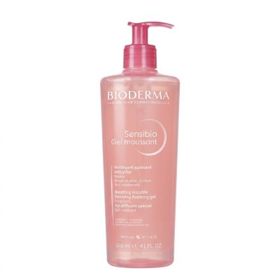 Bioderma Sensibio Gel Moussant 500 ml Nettoyant Visage Peau