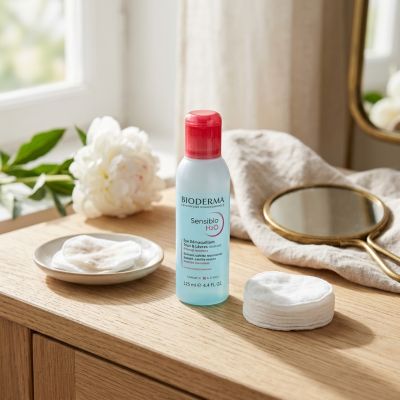 BIODERMA Sensibio H2O Eye Démaquillant Yeux et Lèvres 125 ml