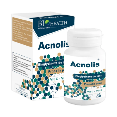 Complément BIOHEALTH ACNOLIS - 30 gélules