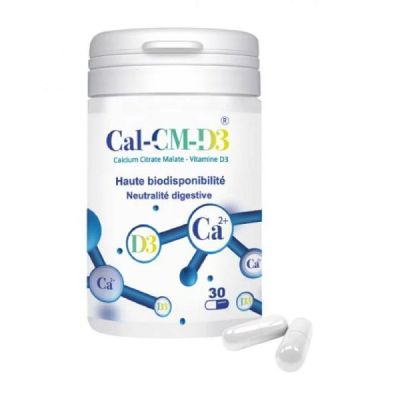 Complément BIOHEALTH CAL-CM-D3 - 30 gélules