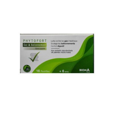 Pastilles Gaz Ballonnements Biona Phytofort - 16