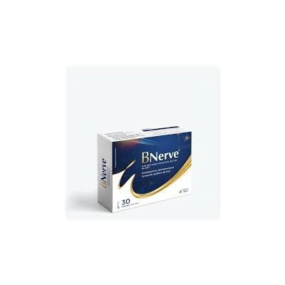 BNERVE - Complément Stress & Moral - Boîte de 30 Comprimés