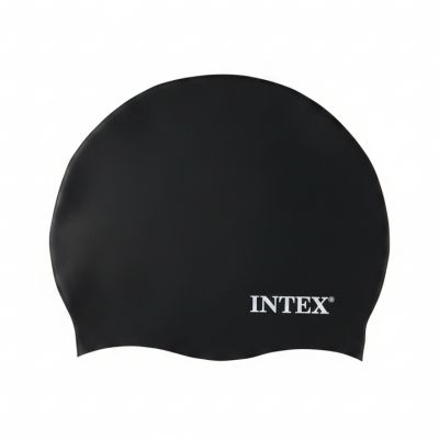 Bonnet de Bain Intex - Silicone - Noir