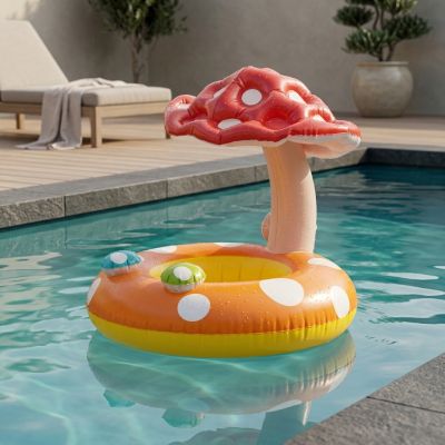 Bouée gonflable - champignon - Ø69 cm