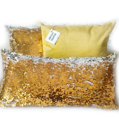 Pack Coussins - P V PR - Jaune & Doré