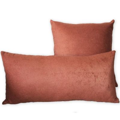 Pack coussins velours - Marron - V VR