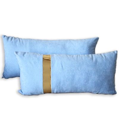 Pack coussins velours - Bleu Ciel - 2VR