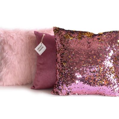 Pack Coussins - F V P - Rose & doré