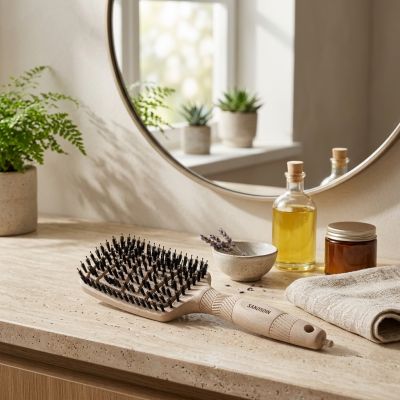 SANOSOIN Brosse à Cheveux Iconique Sable