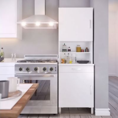Buffet de Cuisine - MDF Stratifié - 60×183×43 cm