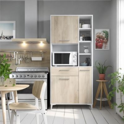 Buffet de Cuisine - MDF Stratifié - 80×178×40 cm