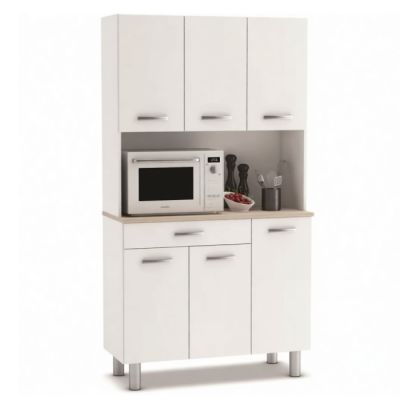 Buffet de Cuisine - MDF Stratifié – 101×185,3×42,3 cm