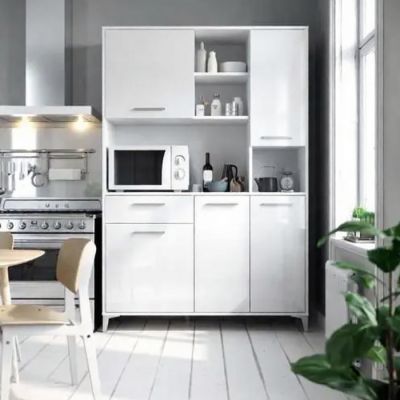 Buffet de Cuisine - MDF Stratifié – 120×178×40 cm