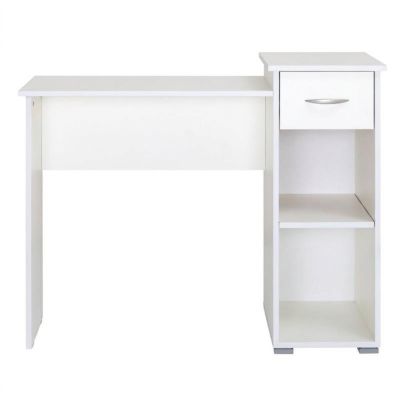 Bureau Blanc avec Tiroir 100cm - Prix Tunisie | Arkan.tn