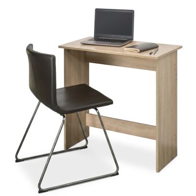 Bureau Le Prince chêne - MDF stratifié - 80x75x45 cm