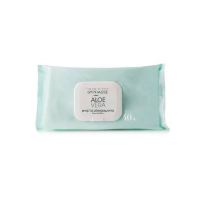 Lingettes Démaquillantes Aloe Vera Byphasse - 40