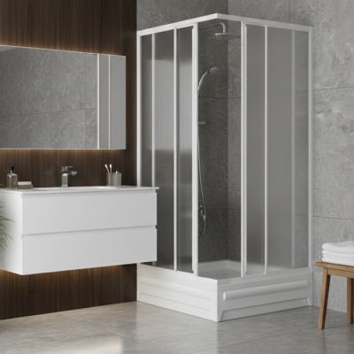 Cabine de douche - Marmara - carrée 90 x 90 cm