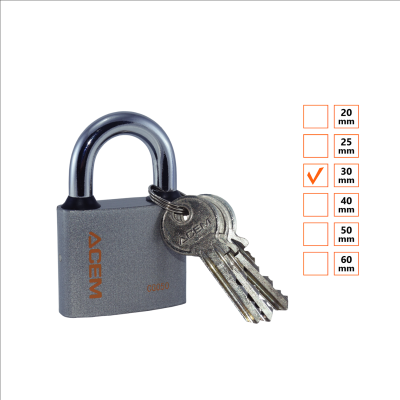 Cadenas teinté en gris 30MM - ACEM