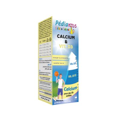 Sirop - PEDIAKIDS - Calcium & Vitamine D3 - 150ml