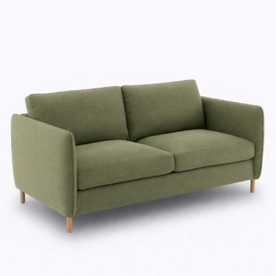 Canapé - 3 places - 185 X 95 X 86 cm - Vert Militaire