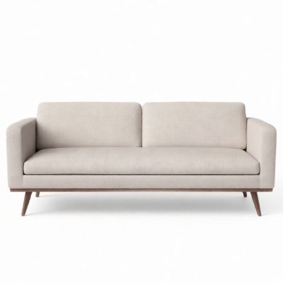 Canapé Nordic - 3 places - 210 X 70 cm - Beige 