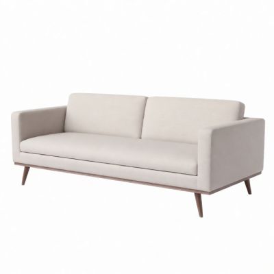 Canapé Nordic - 3 places - 210 X 70 cm - Beige