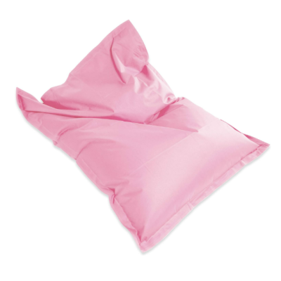 Pouf XXL Imperméable multi positions L*L*H = 140*100 cm-rose bebe