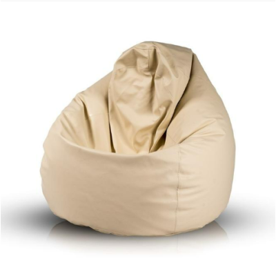 Pouf Poire Géant - Dimensions: L*L*H = 90cm x 120cm-Beige
