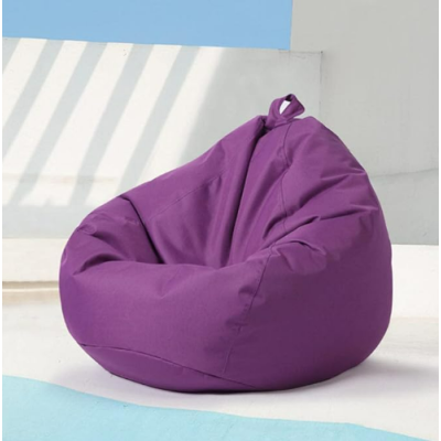 Pouf Poire Géant - Dimensions: L*L*H = 90cm x 120cm-Violet