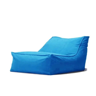 Pouf Guest - Dimensions: L*L*H = 100*60*60 cm-bleu bic