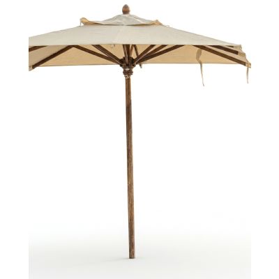 Parasol Carré en Bois 300x300 cm - Prix Tunisie | Arkan.tn