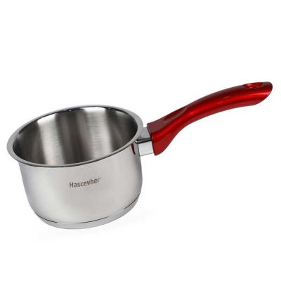 Casserole HASCEVHER  00012  16 cm  rouge - Pratique et durable.