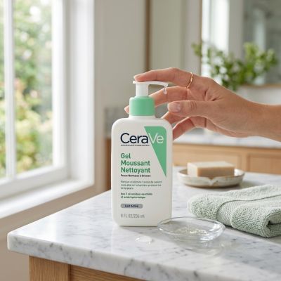 CERAVE Gel Moussant Nettoyant Peaux Grasses 236ml