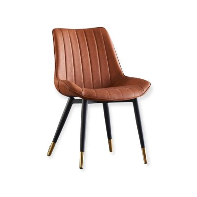ESPACE HOME - chaise starck - dim 51 x 83 x 44 cm-marron