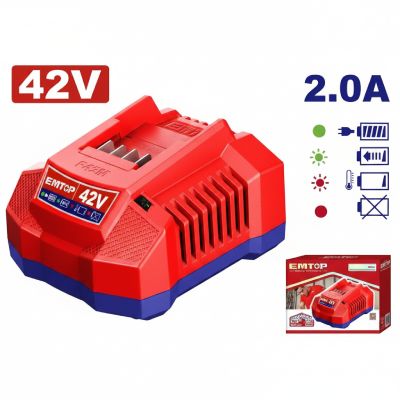 Chargeur batterie EMTOP EFCR42021 - 42V