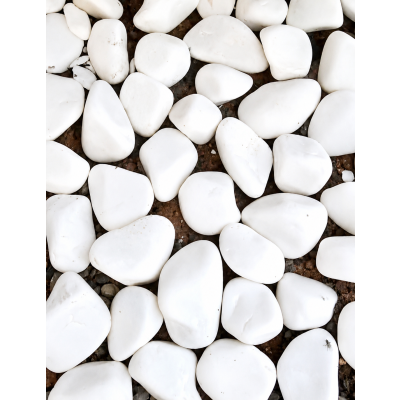 Galet blanc Italie EU COSY - DC0106000 - Blanc - 20 KG - 3/8 cm