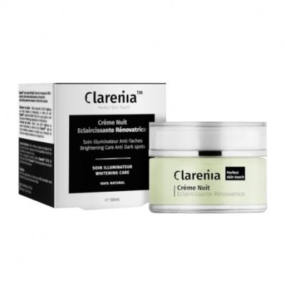 Crème Nuit Éclaircissante Clarenia - 50ml