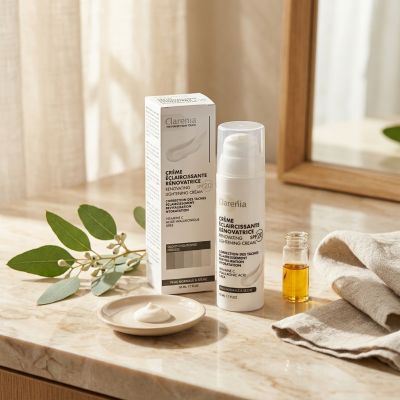 Clarenia Crème Éclaircissante Rénovatrice SPF20 - Soin Visage