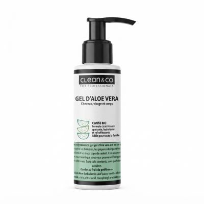 Gel d'Aloe Vera Clean & Co 100ml - Hydratant & Réparateur