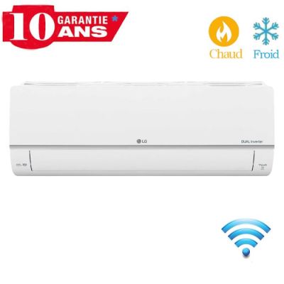 Climatiseur Dual Inverter LG 12000 BTU Chaud/Froid Smart - Garantie: 3ans
