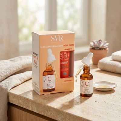 Coffret Ampoule C SVR - Blur SPF50+ - 15ML