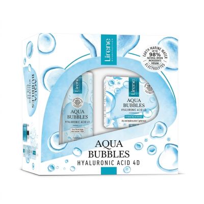 Coffret Aqua Bubbles Lirene - Gel + Eau Micellaire