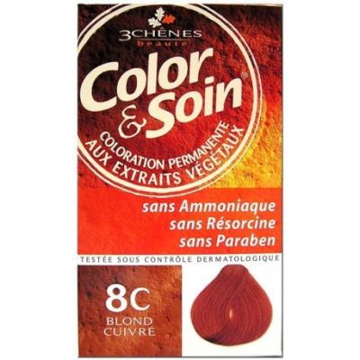 Coloration COLOR & SOIN - Blond Cuivré 8C