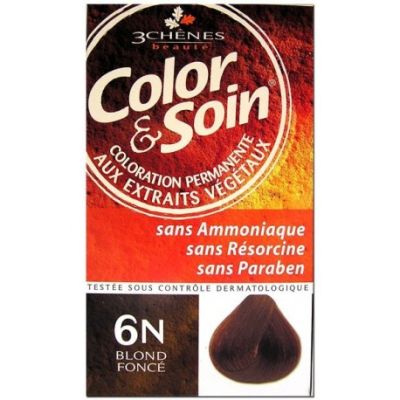 Coloration Blond Foncé 6N Color & Soin